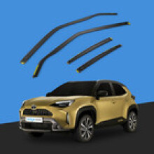 Toyota Yaris Cross 20212024 5 Door SUV Wind Deflectors 4pc Tinted