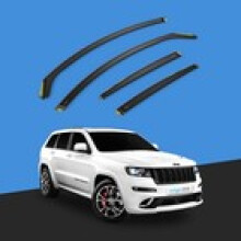 Jeep Grand Cherokee MK4 20112022 5 Door SUV Wind Deflectors 4pc Tinted