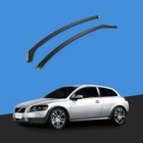 Volvo C30 20062013 3 Door Hatchback Wind Deflectors 2pc Tinted