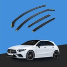 Mercedes AClass W177 AMG 2018Up 5 Door Hatchback Wind Deflectors 4pc Tinted