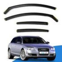 Audi A6 C6 20042011 5 Door Avante Estate Wind Deflectors 4pc Edgevisors Tinted