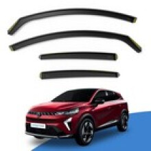 Renault Symbioz 2024onwards 5 Door SUV Wind Deflectors 4pc Edgevisors Tinted