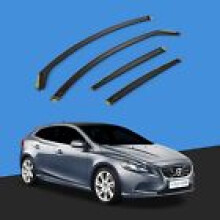 Volvo V40 MK2 20122019 5 Door Hatchback Wind Deflectors 4pc Tinted