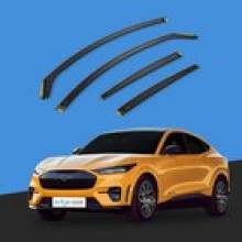 Ford Mustang MachE 2020onwards 5 Door SUV Wind Deflectors 4pc Tinted