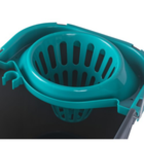 Beldray Beldray Mop Bucket Wringer – 16L Easy Pour Durable with Handle GreyBlue 2