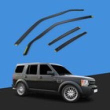 Land Rover Discovery MK3 20042009 5 Door SUV Wind Deflectors 4pc Tinted