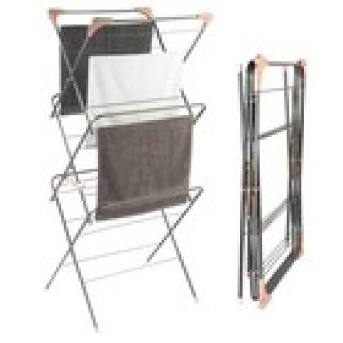 Beldray Beldray Clothes Airer Laundry Drying Rack Collapsible 15M Elegant GraphitePink 1