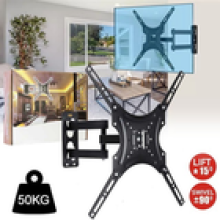 Swivel TV Wall Mount Bracket For 17 26 32 40 42 50 52 55 Inch 3D LCD LED Plasma