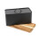 Salter Salter Toronto Bread Bin Chopping Board for Cutting Serving BlackWooden 1