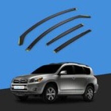 TOYOTA RAV4 MK3 20062012 5 Door SUV Wind Deflectors 4pc Tinted