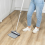 Beldray Beldray Rubber Head Broom Squeegee Telescopic Handle Pet Hair Indoor Use 5