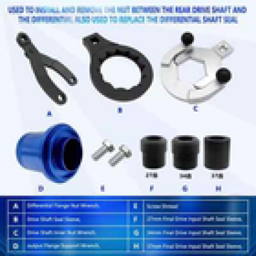 Differential Installer Remover Tool Kit for BMW E70 E90 E91 E92 X3 X5 X6 RWD 4WD 2