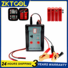Universal Fuel Injector Tester Cleaner Adapter DIY Cleaning Tools Kit Red Set