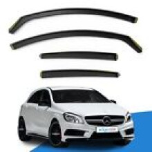 Mercedes AClass W176 20122018 5 Door Hatchback Wind Deflectors 4pc Edgevisors