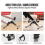 Mini Exercise Bike Pedal Exerciser Arm Leg Cycle Machine Adjustable Resistance 5