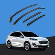 Ford Kuga MK3 2020onwards 5 Door SUV Wind Deflectors 4pc Tinted