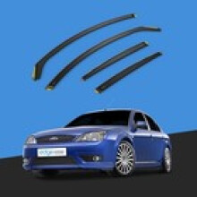 Ford Mondeo MK3 20012007 5 Door HatchbackSaloon Wind Deflectors 4pc Tinted