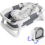 Foldable Baby Bath Tub Ergonomic with Temperature Cushion Bath Pad Bath Net 5