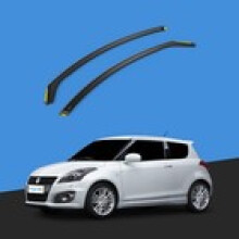 SUZUKI SWIFT MK5 20102017 3 Door Hatchback Wind Deflectors Tinted