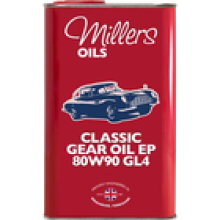 Millers Oils Classic Gear Oil EP 80W90 GL4 80W90 1 Litre 1L HighQuality