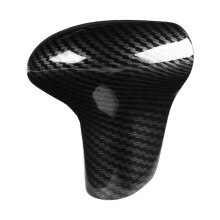 Car Interior Accessory: Carbon Fiber Style Shift Knob Cover for S6/S7 A6L A4L