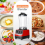 HighSpeed 2 Jugs Food Blender Juicer Mixer Crusher Processor Grinder Smoothie 6