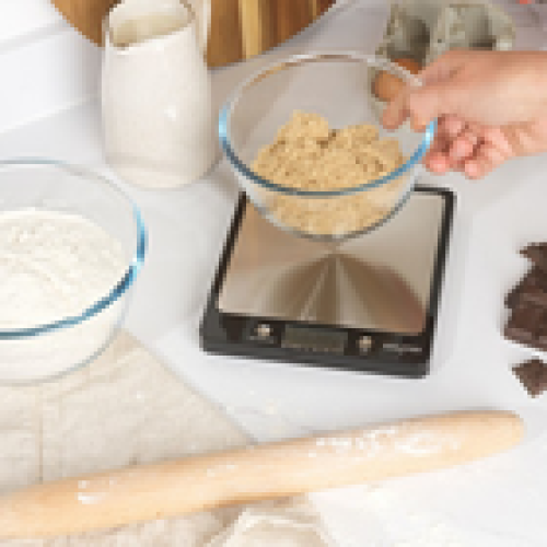 Salter Salter Kitchen Scale Digital Stainless Steel Platform Cooking Scale Black Evo 2