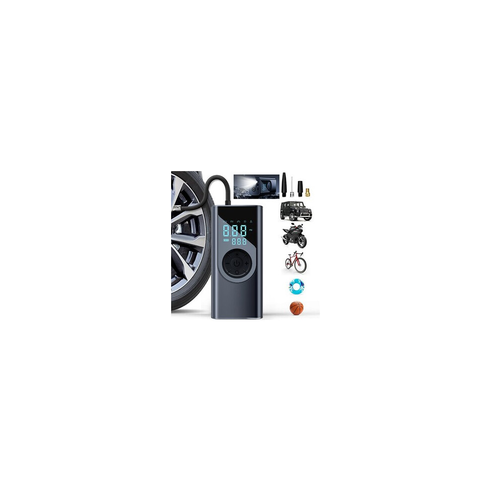Car Tyre Inflator Cordless Digital Usb Rechargeable Tire Air Compressor Pump