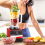 HighSpeed 2 Jugs Food Blender Juicer Mixer Crusher Processor Grinder Smoothie 7