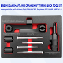 Engine Camshaft Timing Lock Tool Kit for Volvo S40 S60 XC90 OEM 9995452 9995451