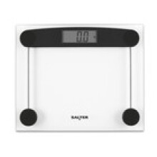 Salter Bathroom Scale Compact Digital Easy to Read LCD Non Slip Toughened Glass