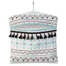 Beldray Hanging Peg Bag Clothes Laundry Washing Line Peg Holder Aztec 33x30cm
