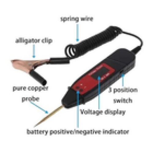 Car Voltage Detector Test Digital Display Circuit Tester Pen DC 336V Test Light 1