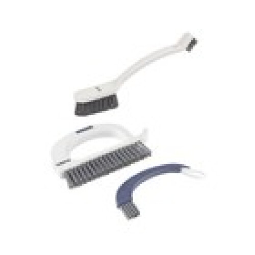 Beldray Beldray Deep Clean 2Piece Brush Set – DualSided NonScratch 3in1 Scrubber 1