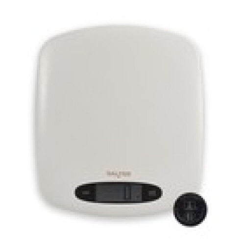Salter Salter Pebble Digital Kitchen Scale – Electronic Measures Liquids Stone 1
