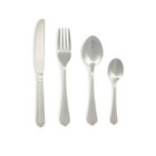 Salter Richmond 96Piece Cutlery Set 1810 Stainless Steel Service for 24 Silver