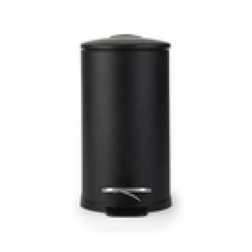 Beldray Beldray Bathroom Pedal Bin – 5L Soft Closing Lid DShaped Black SpaceSaving 2