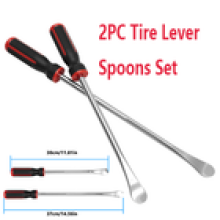 2PC Tire Lever Spoons Bar Set Changing Tires Repair Tool Kit