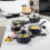 Progress Frying Pan 28cmMarble Ceramic NonStick Induction Suitable Lightweight 6