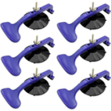 6PCS Suction Cup Clamps kit for Convertible Glass Windshield Repair Gluing