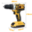 2 Battery 21V Cordless Drill Combi Driver High Power Electric Screwdriver Set UK 3