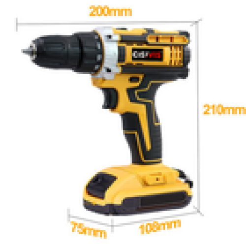 2 Battery 21V Cordless Drill Combi Driver High Power Electric Screwdriver Set UK 2