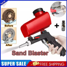 UK Air Sandblasting Gun Hand Held Sand Blaster Portable Shot Media Blasting 14
