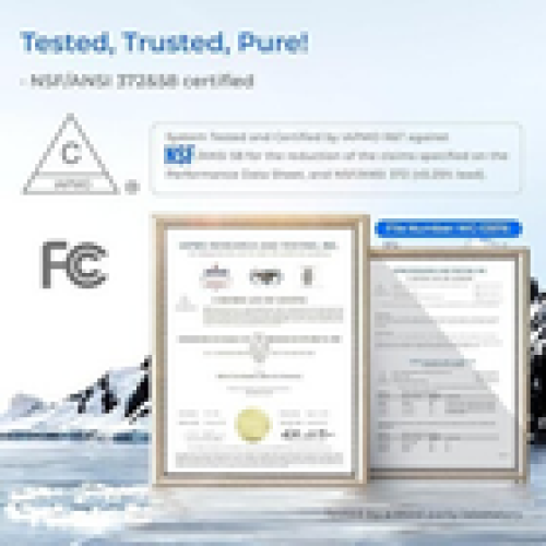 Waterdrop X8 Reverse Osmosis System Water Softener NSFANSI 58372 Certified 1