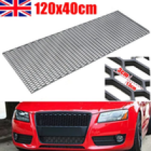 120cm Car 3D ABS Plastic Racing Honeycomb Bumper Vent Tuning Grill Mesh Spoiler