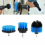 3PcsSet Cleaning Drill Brush Cleaner Combo Tool Electric Drill Power Scrubber 4
