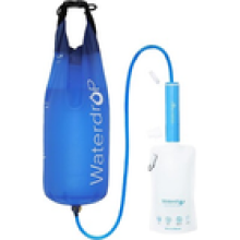 Waterdrop Personal Water Filter Straw with Gravity Water Bag Portable Camping