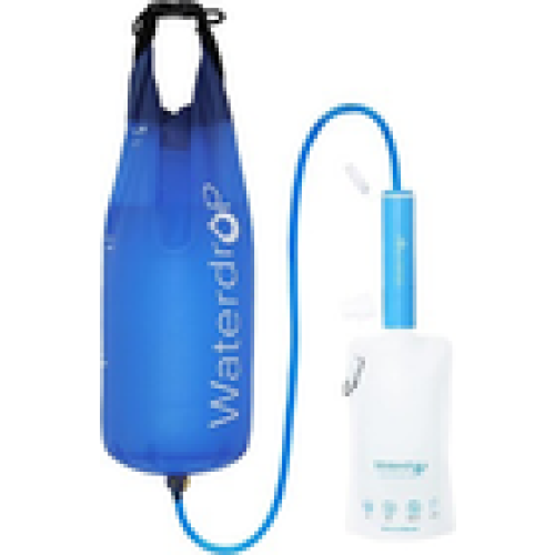 Waterdrop Personal Water Filter Straw with Gravity Water Bag Portable Camping