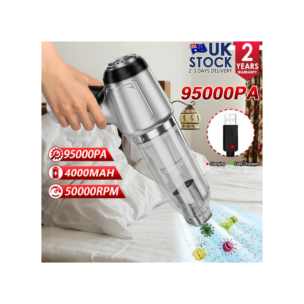 New Car Handheld Vaccum Wireless Vacuum Cleaner Mini Power Suction Rechargeable 97953005