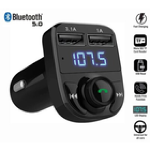 Car Wireless Bluetooth FM Transmitter MP3 Player USB Car Charger Adapter UK 1